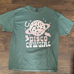 Sweet Claire Teal Graphic Tee